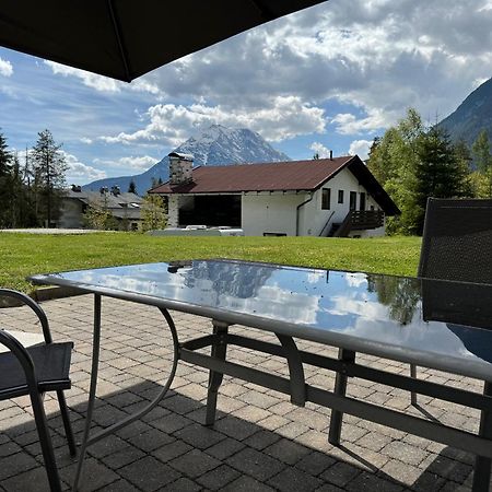 Alpenmond Appartment Halbmond Leutasch Extérieur photo