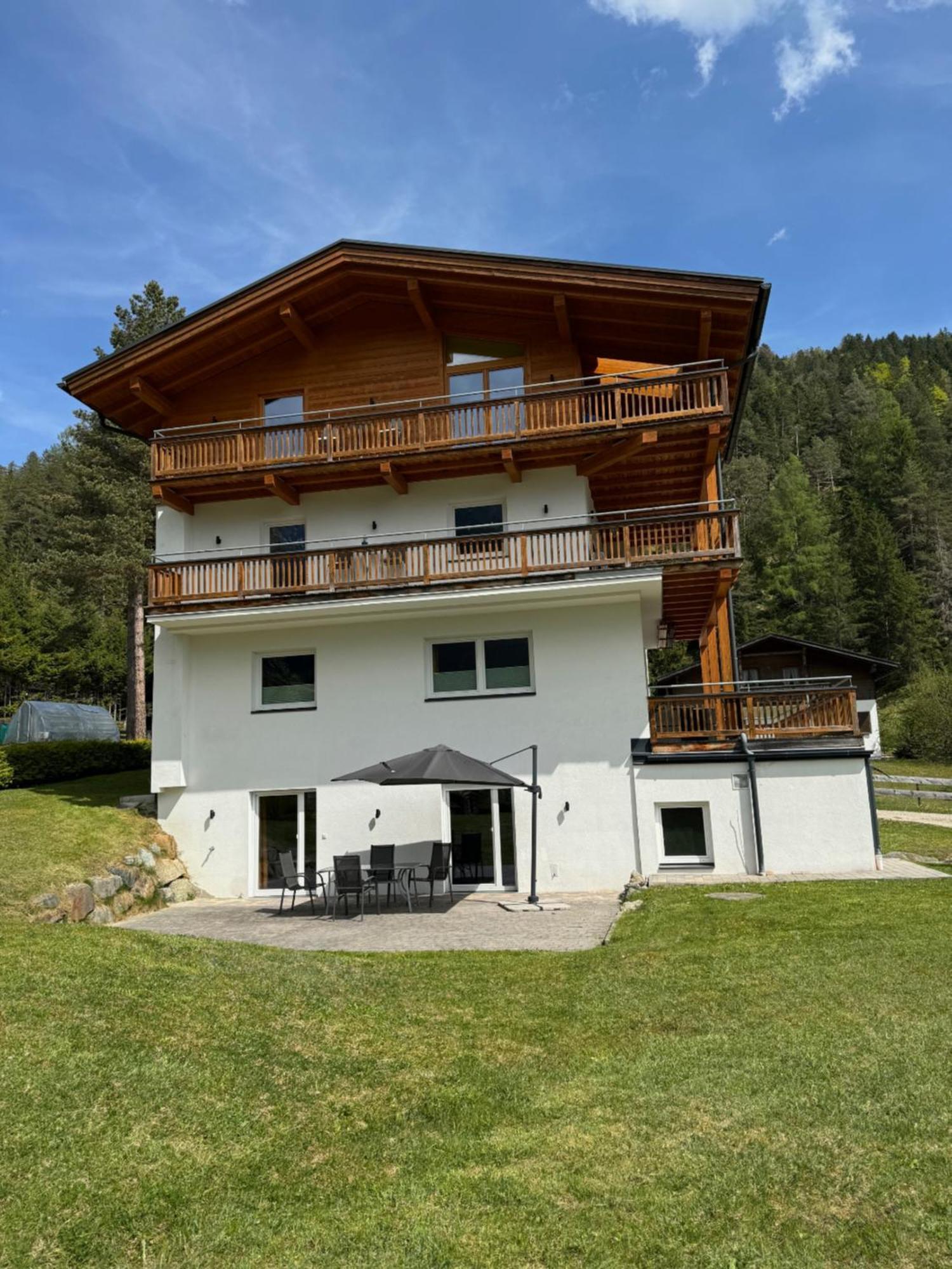 Alpenmond Appartment Halbmond Leutasch Extérieur photo